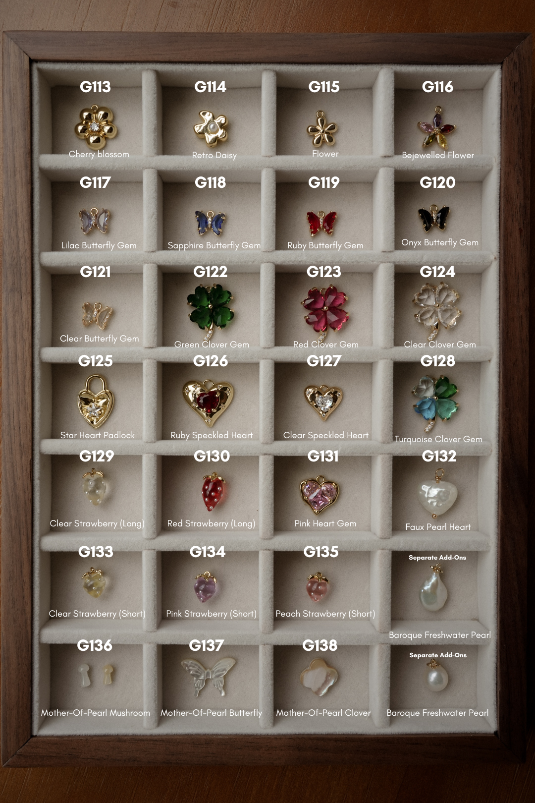 ADD-ON: Baroque Freshwater Pearl Charm