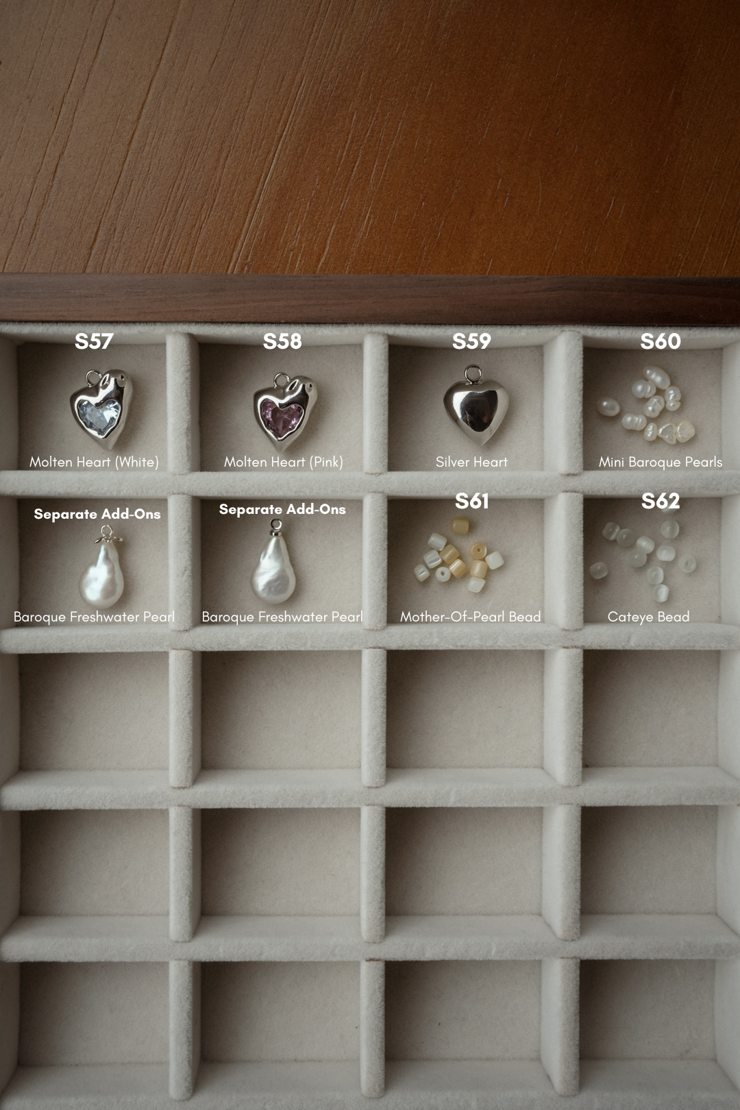 ADD-ON: Baroque Freshwater Pearl Charm