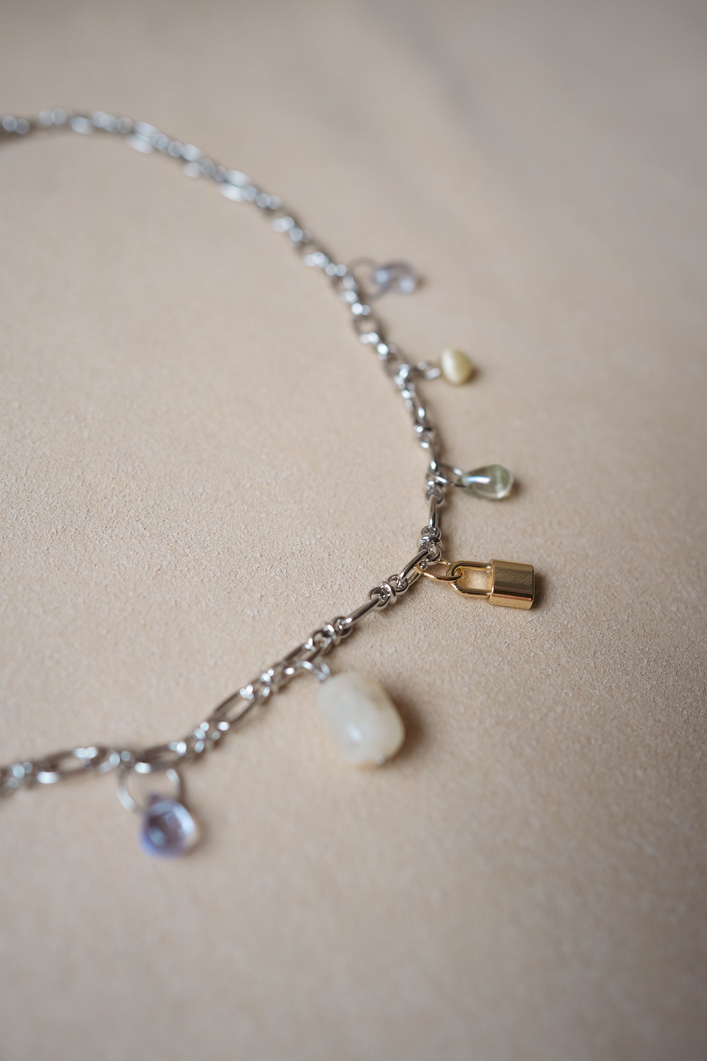 MINERALS Chain Necklace - Silver