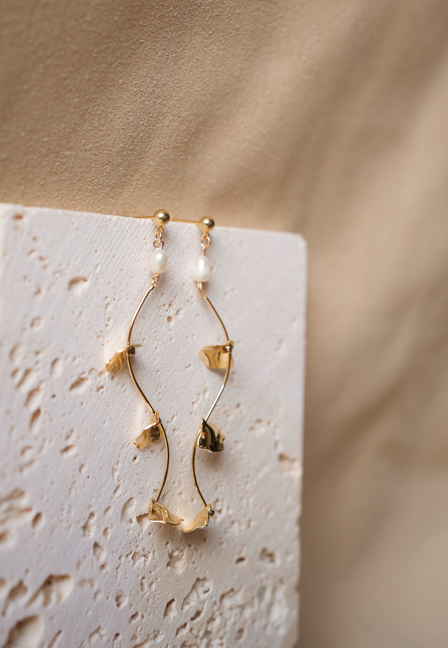 SCALLOP Wave Earrings