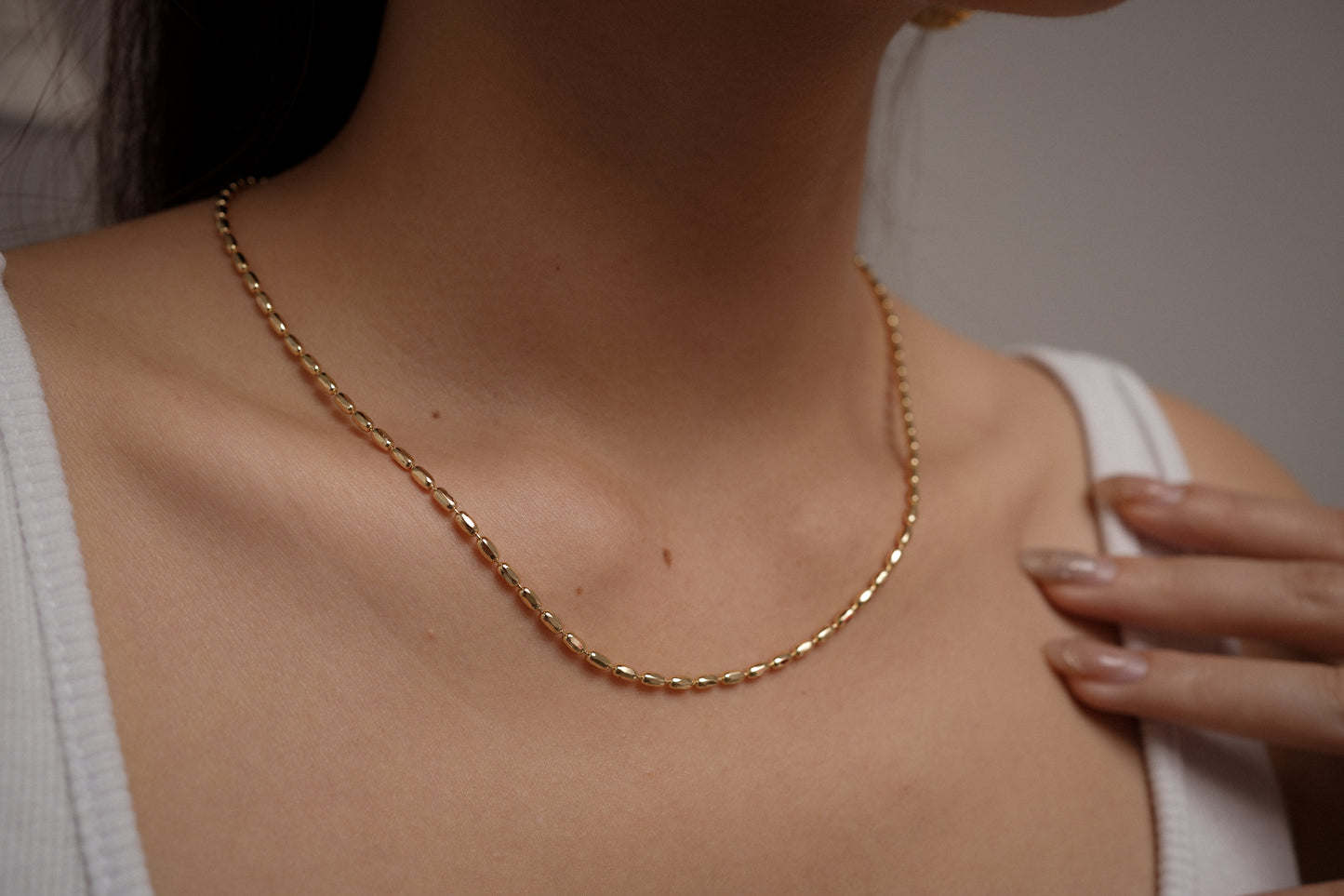 GOLD SEED Necklace
