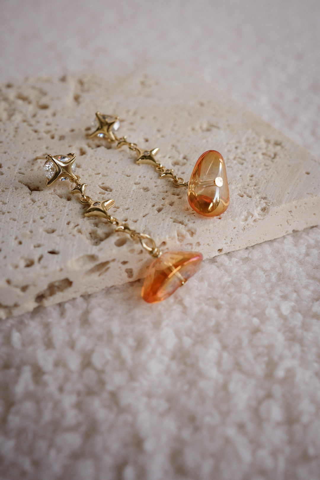 GALAXY in Space Meteor Earrings