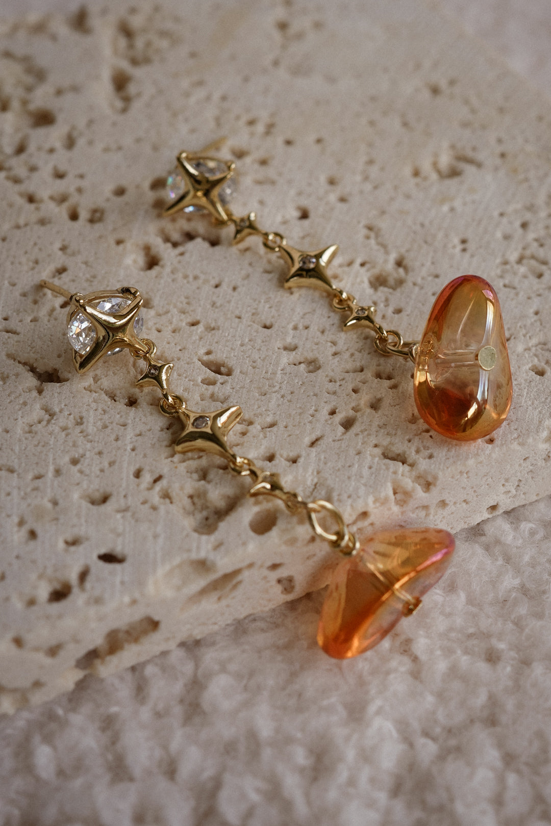 GALAXY in Space Meteor Earrings