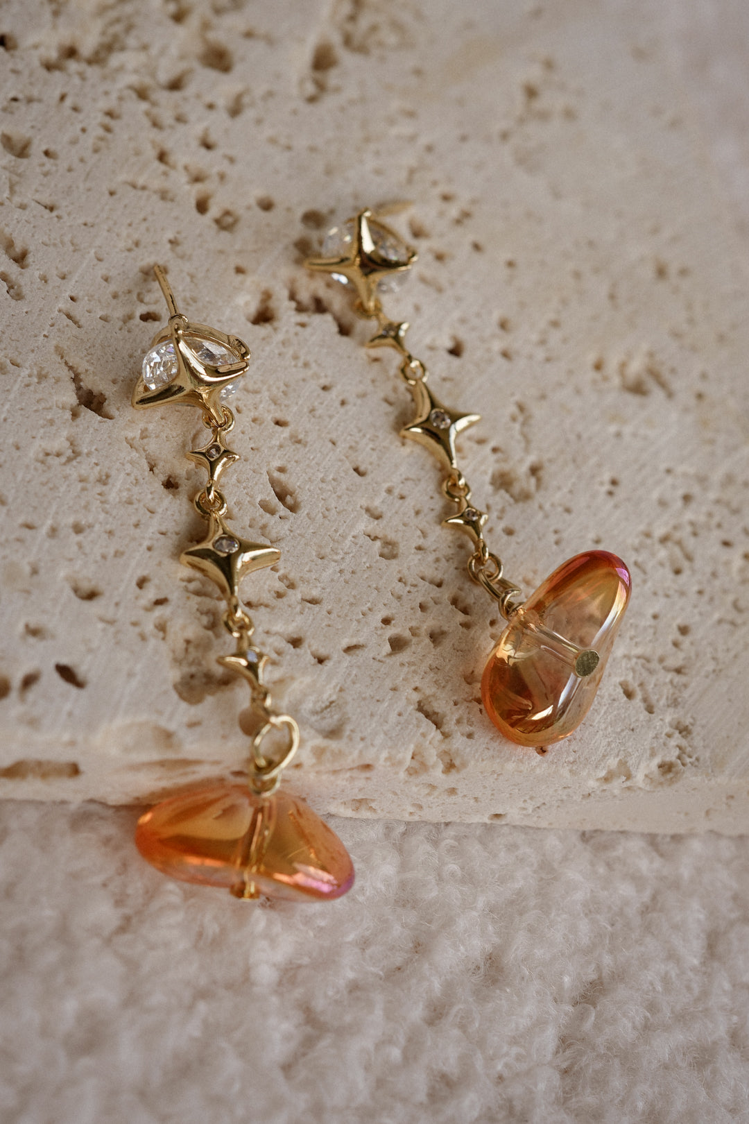 GALAXY in Space Meteor Earrings