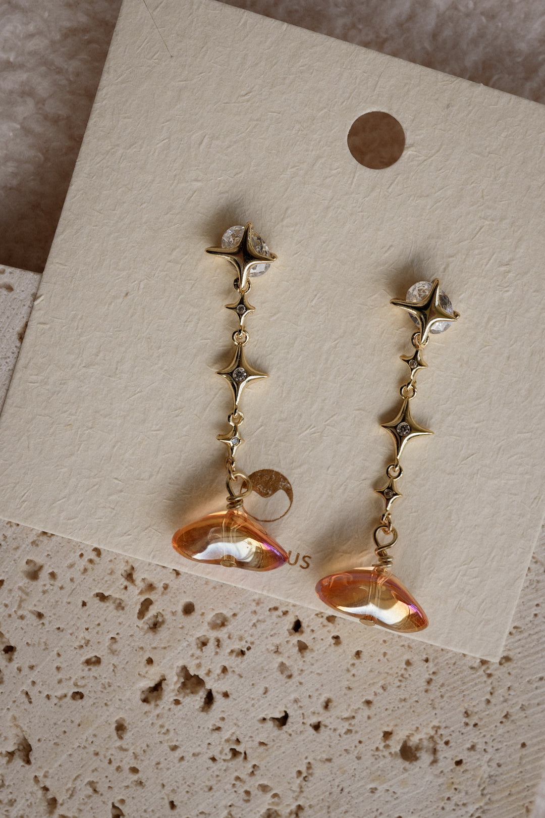GALAXY in Space Meteor Earrings