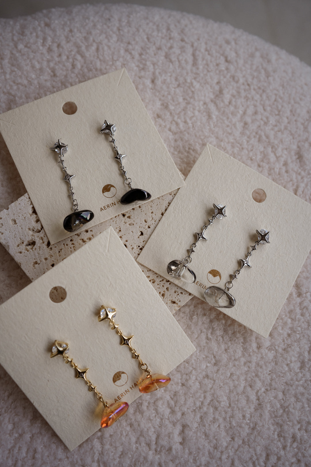GALAXY in Space Meteor Earrings