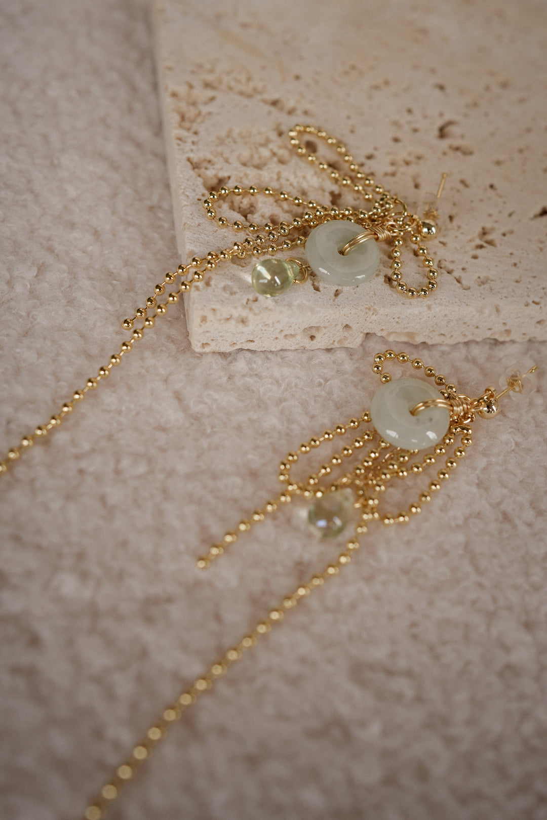 Jade Coquette "Tyrina" Earrings