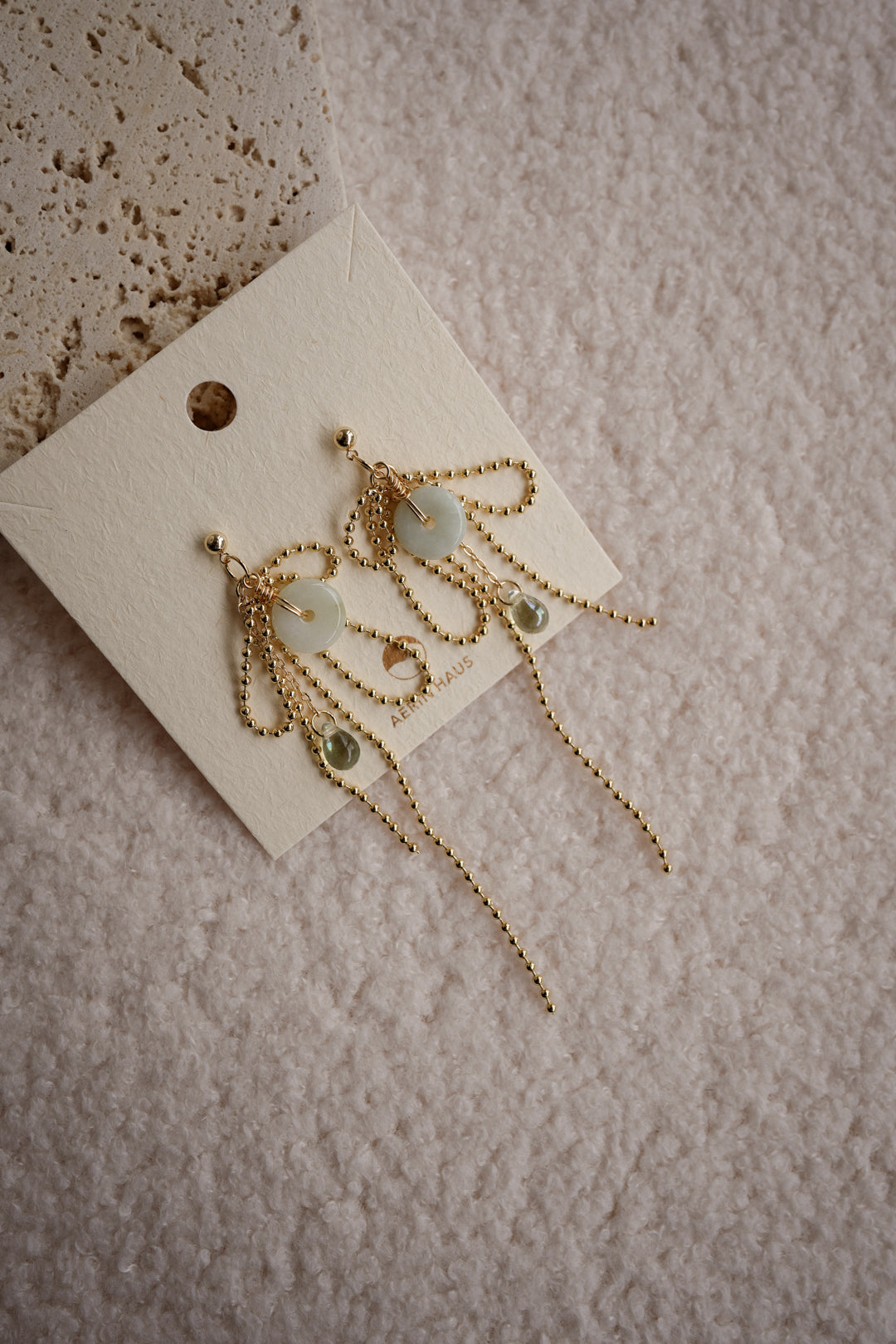 Jade Coquette "Tyrina" Earrings