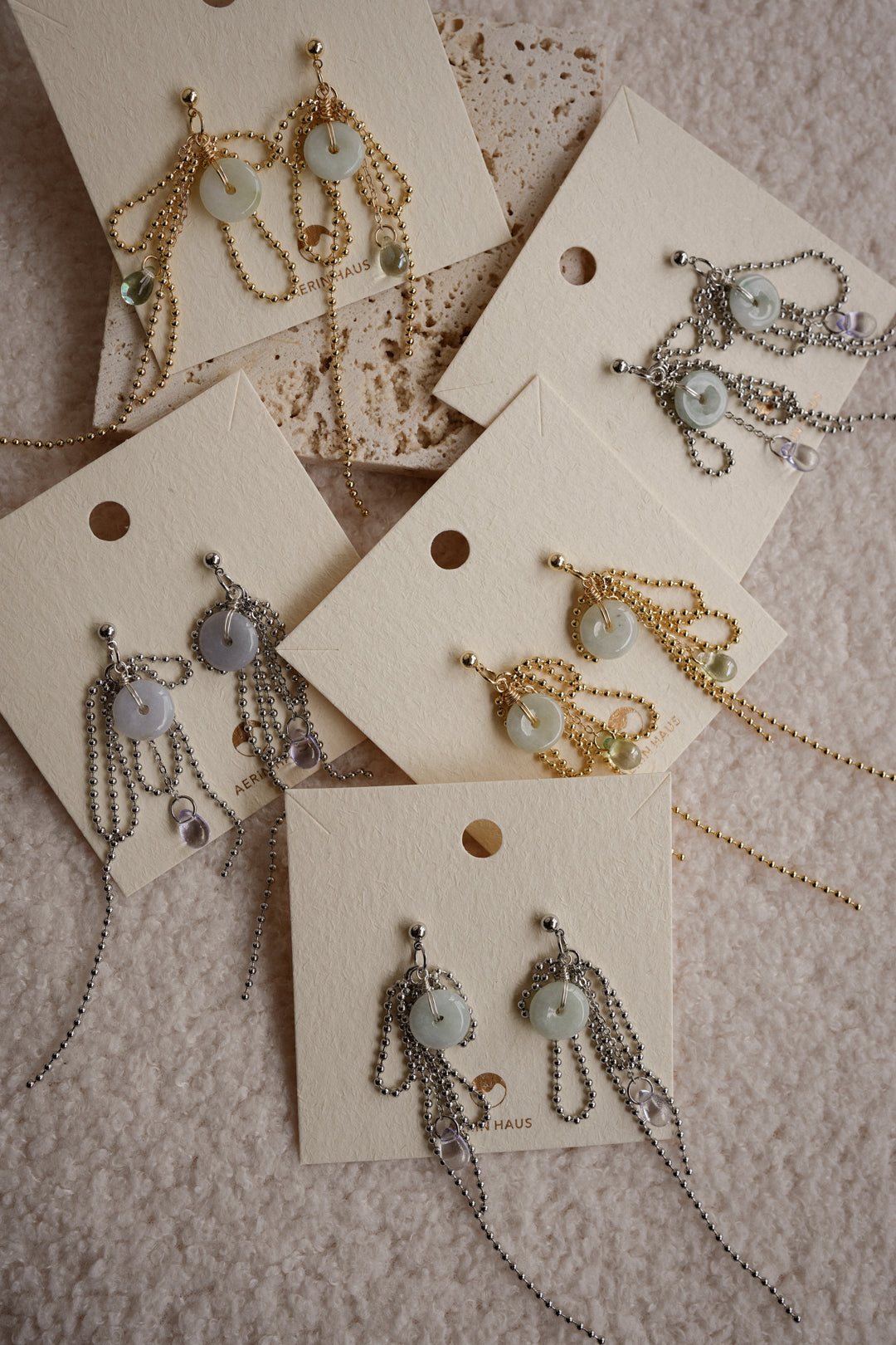 Jade Coquette "Tyrina" Earrings