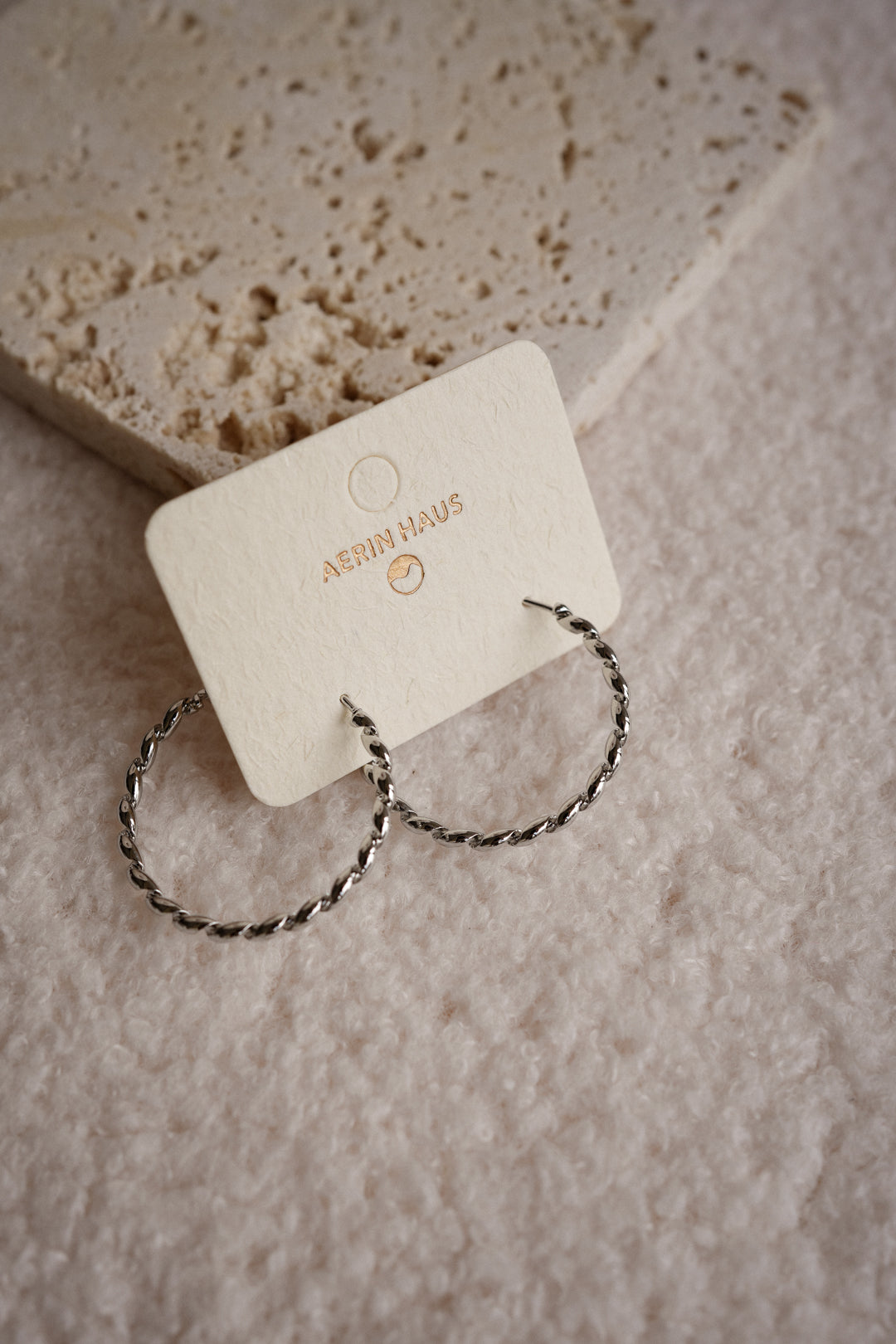 TINY TWIRLS Hoop Earrings