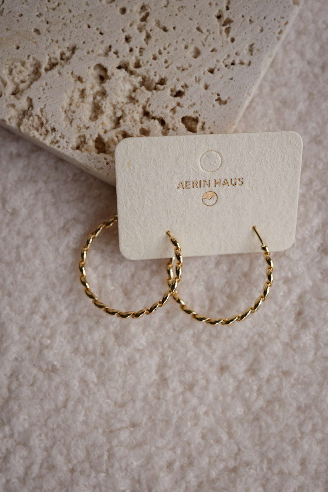 TINY TWIRLS Hoop Earrings