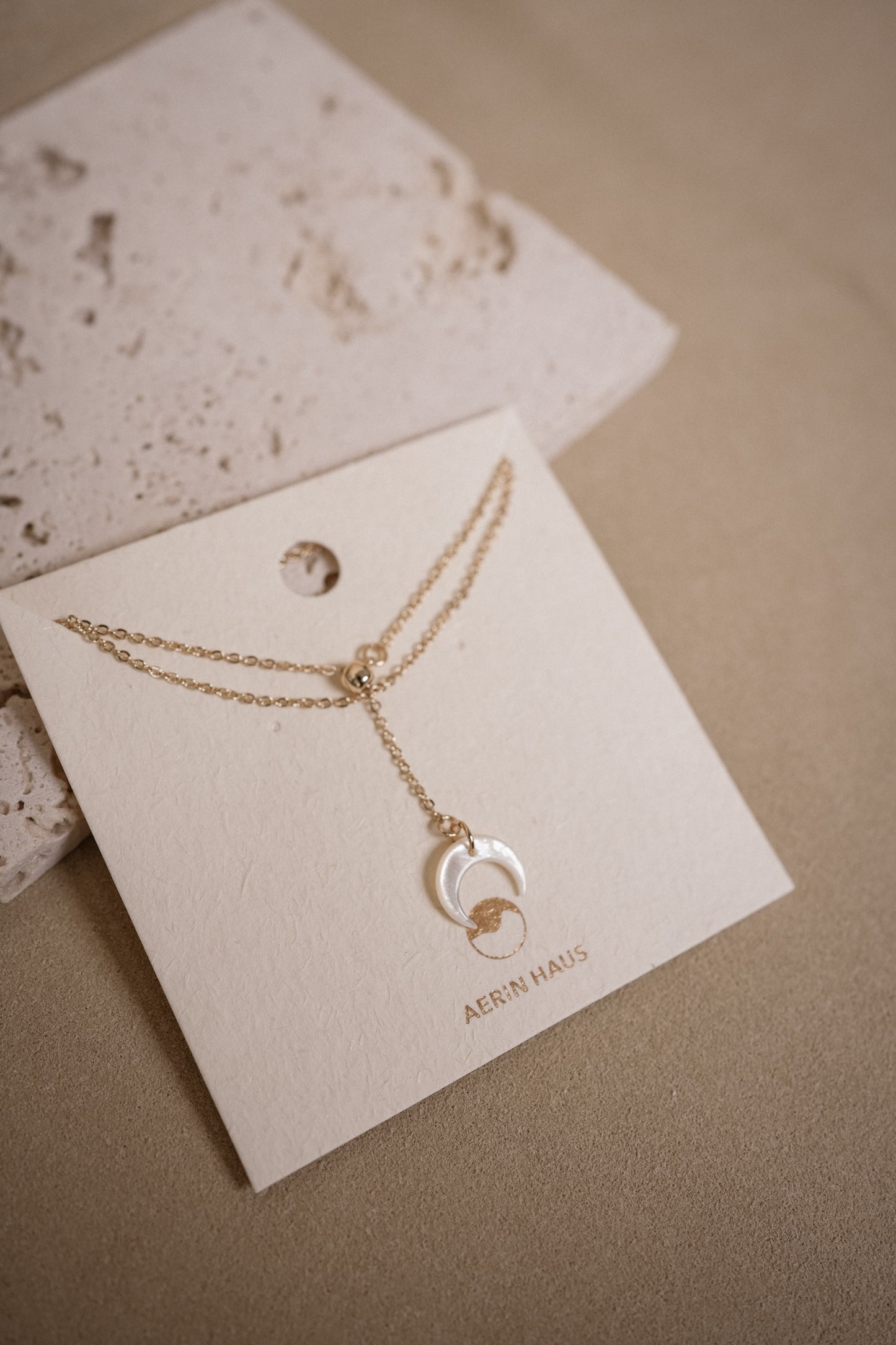 LUNA Adjustable Drop Necklace