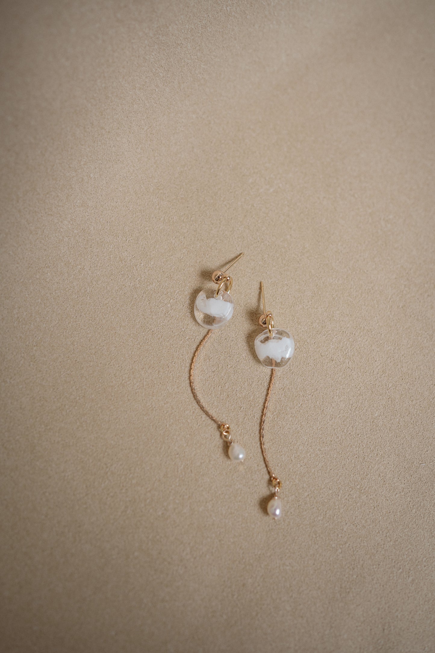 PEARLESCENT Cloud Earrings