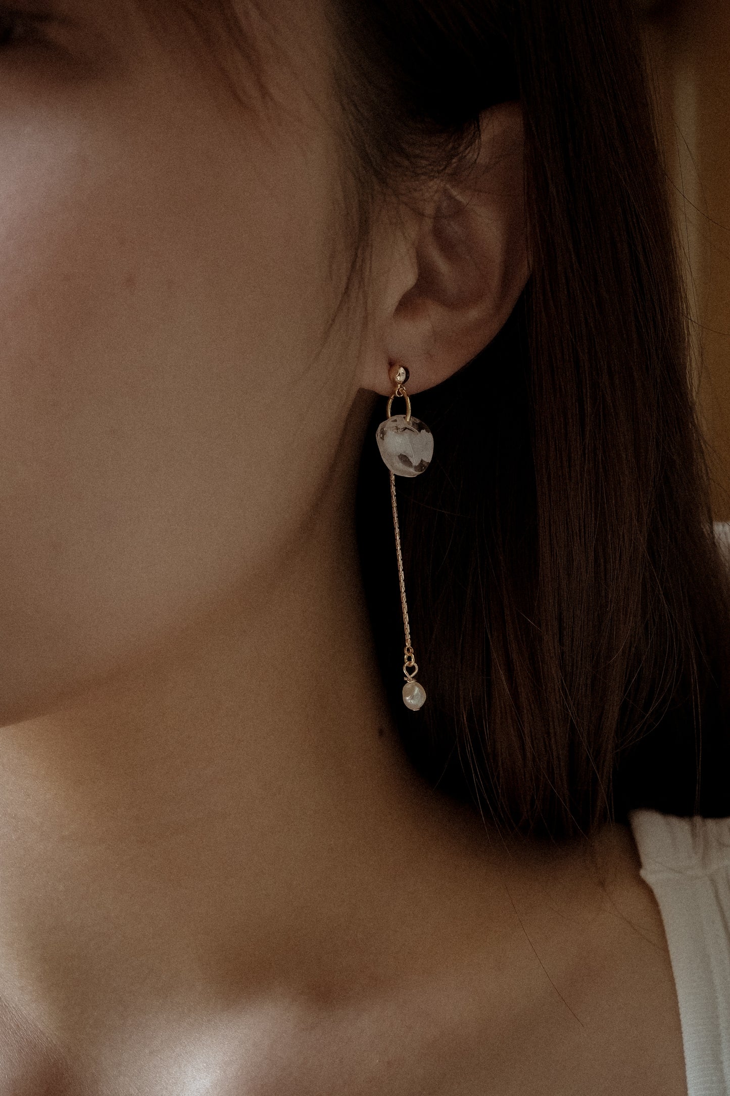 PEARLESCENT Cloud Earrings