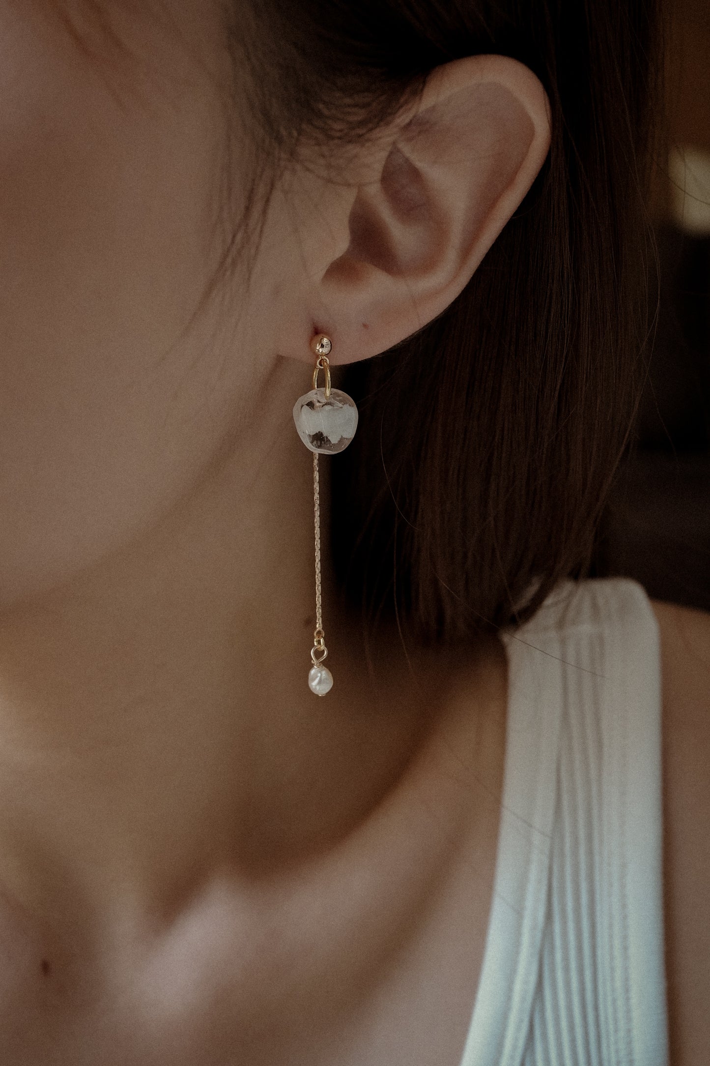 PEARLESCENT Cloud Earrings