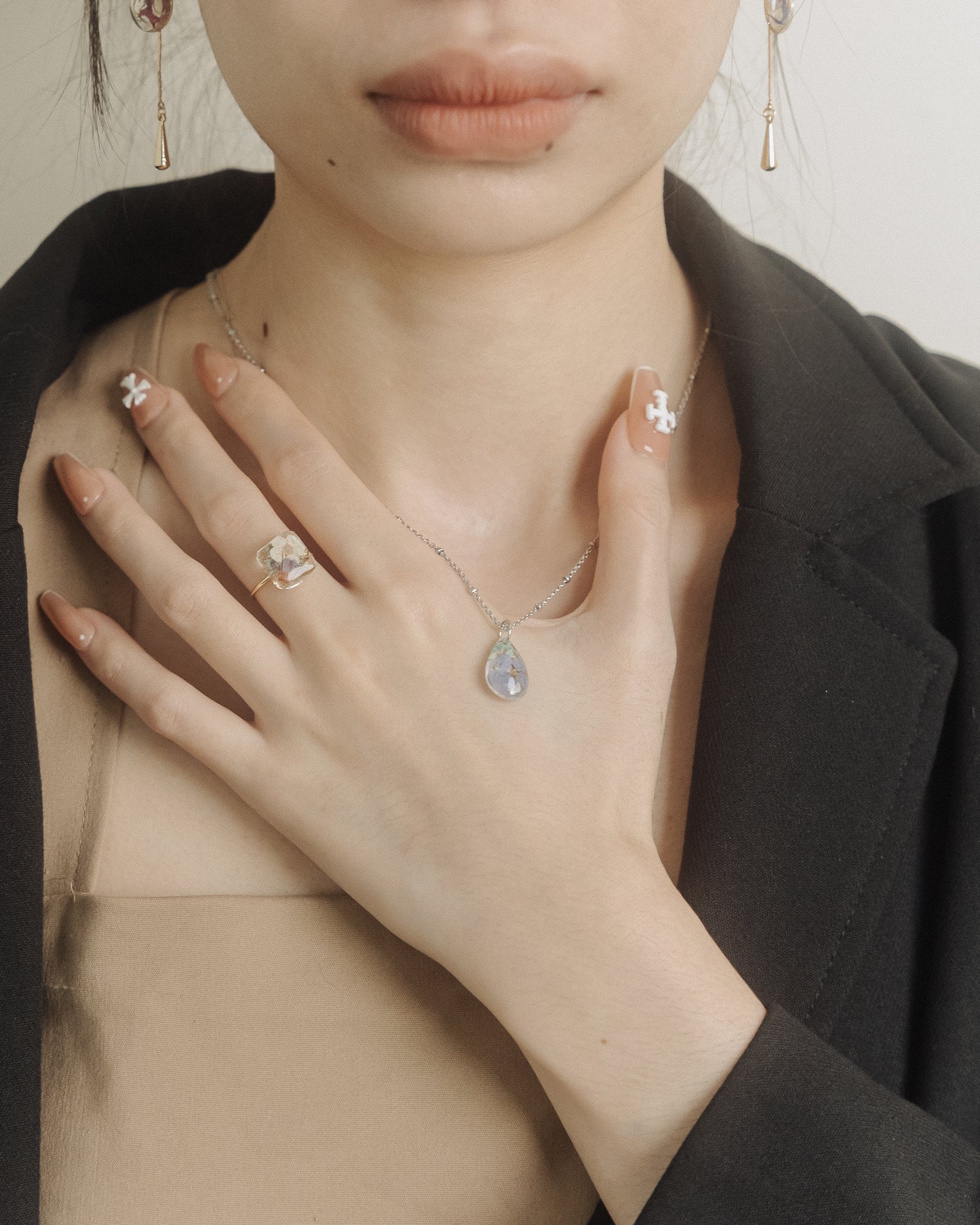 EDEN FORESTT Droplet Necklace (MTO)