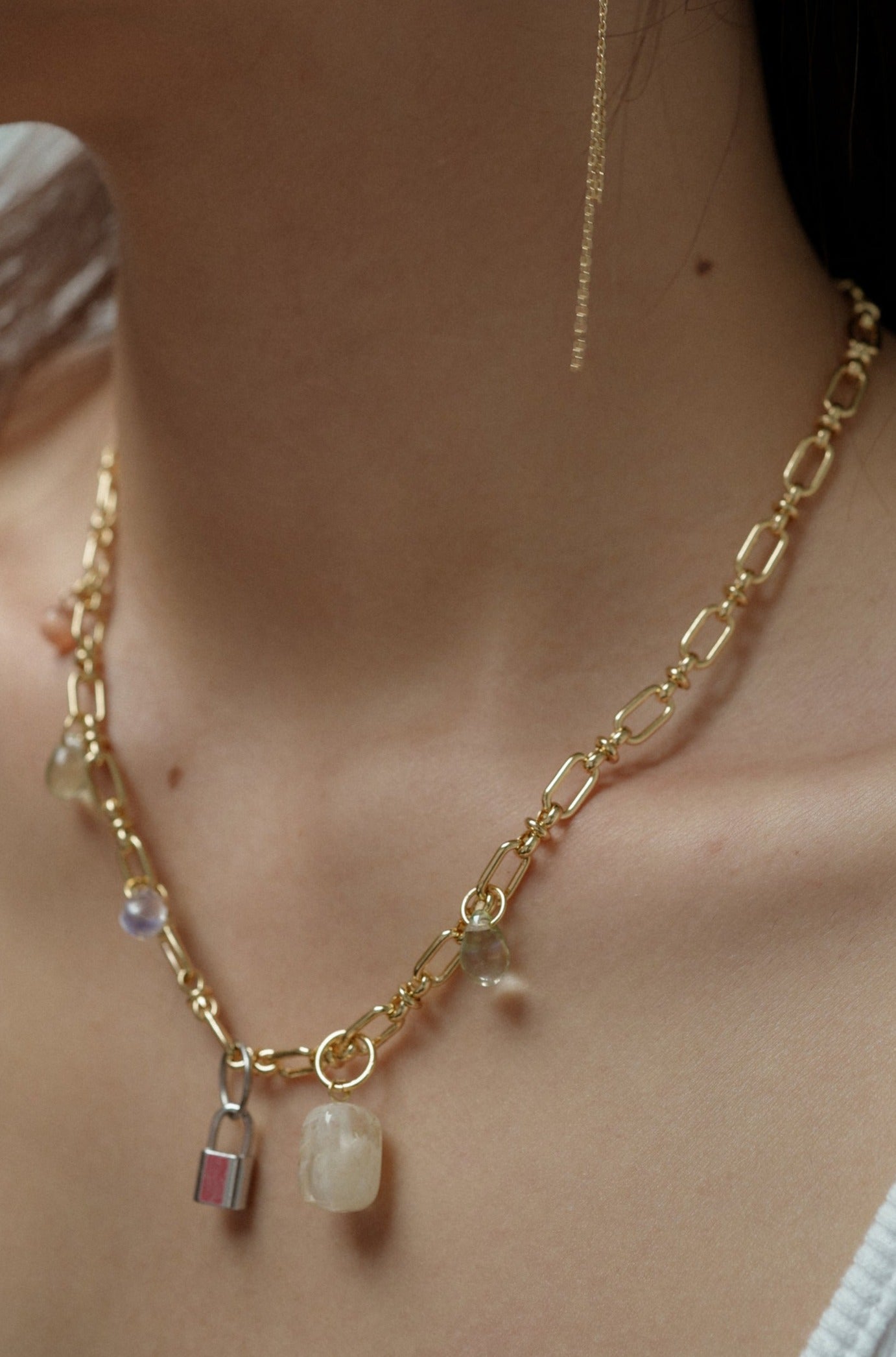 MINERALS Chain Necklace - Gold