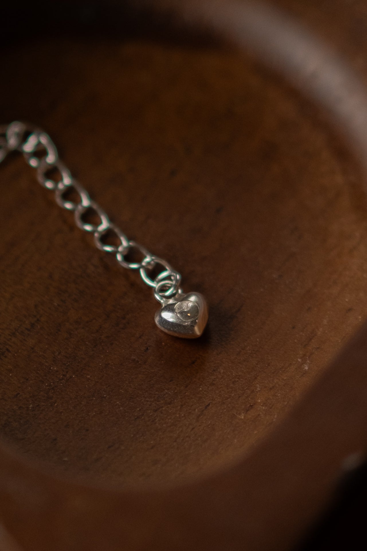 SLOWER Bubble Charm Initials Necklace