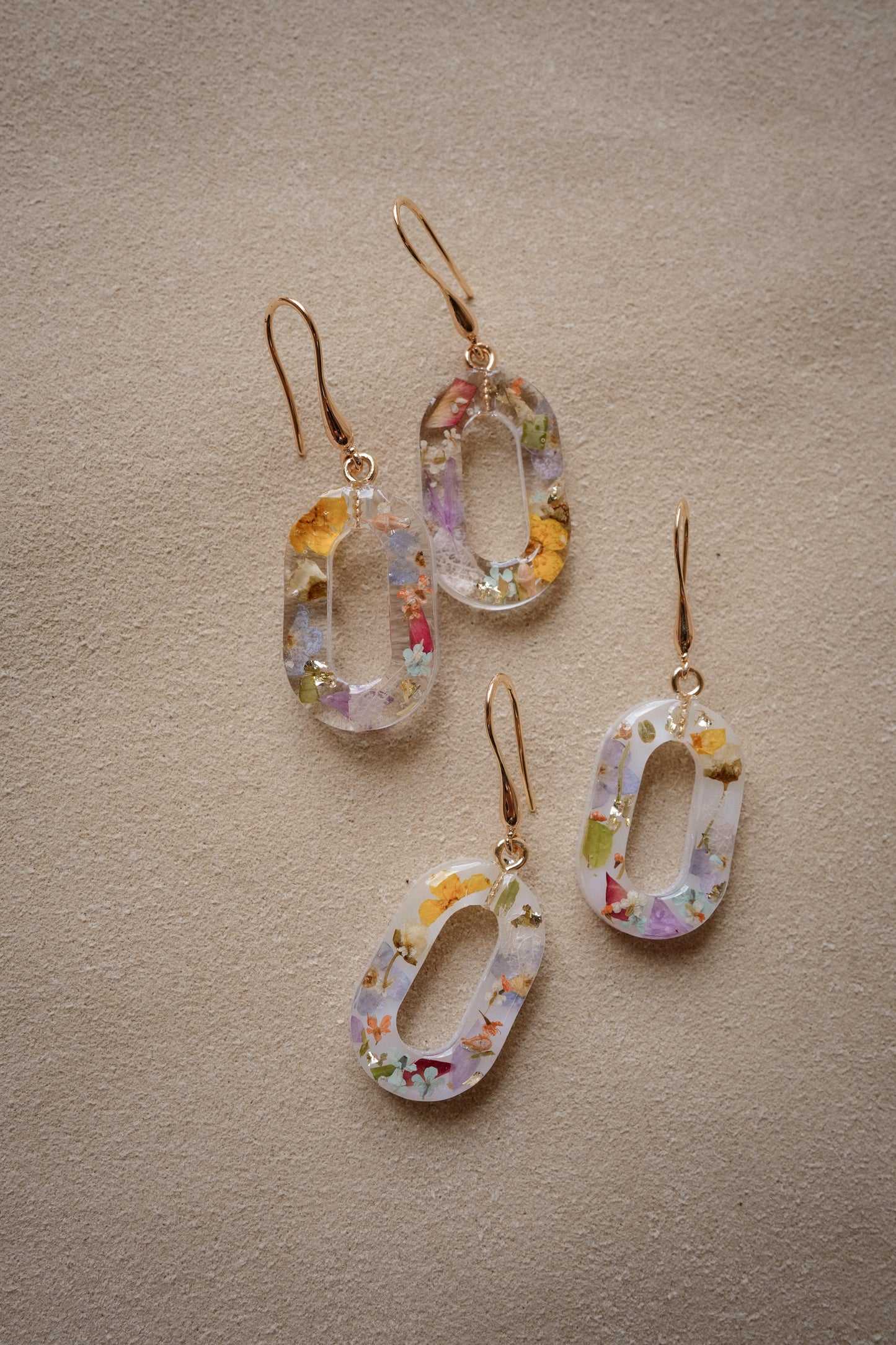 FAITH Floral Hook Earrings