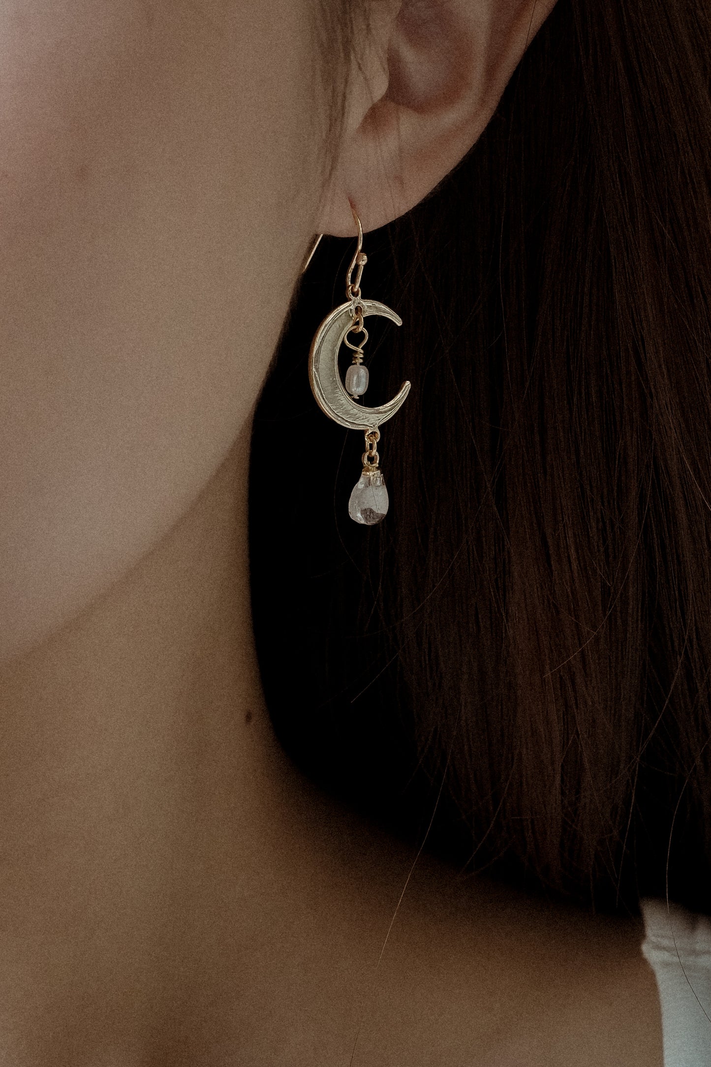 MOONBEAM Hook Earrings