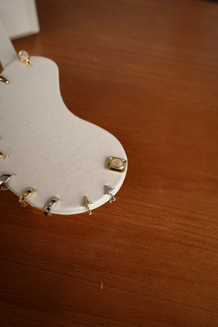 Opal Framed Studs