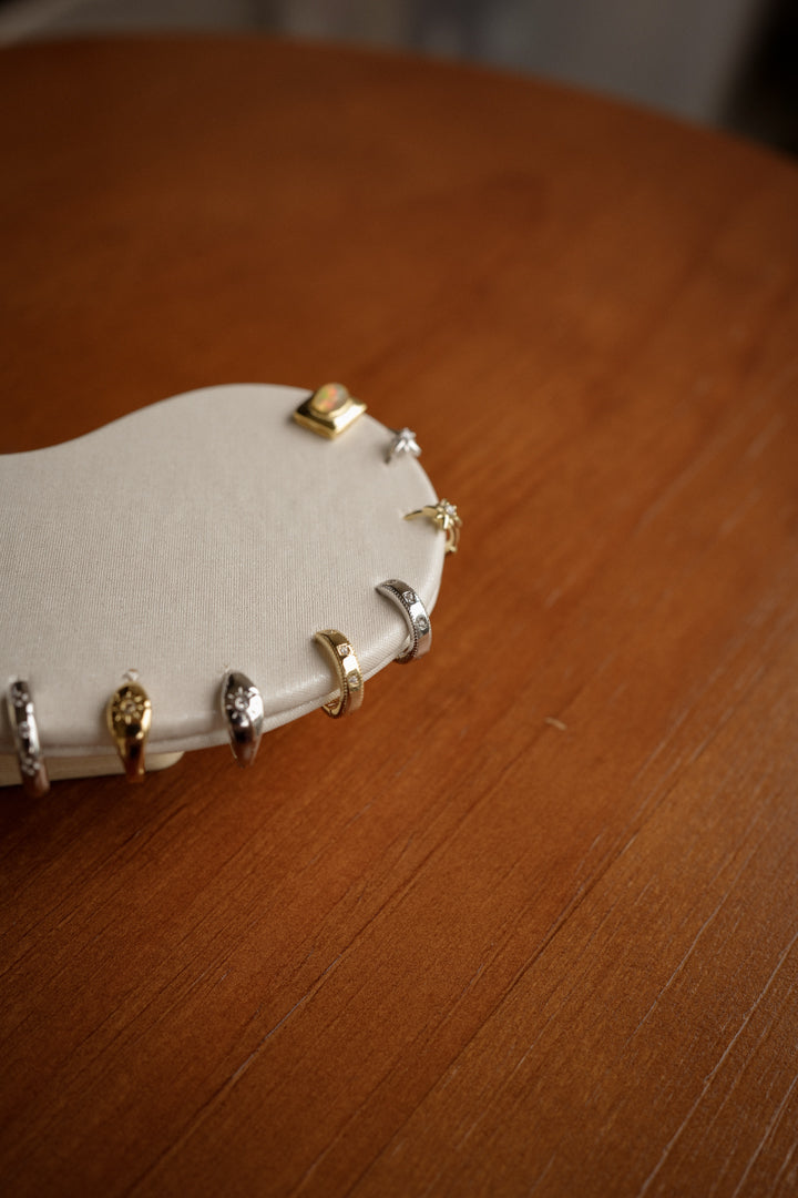 Trinity Hoop Earrings