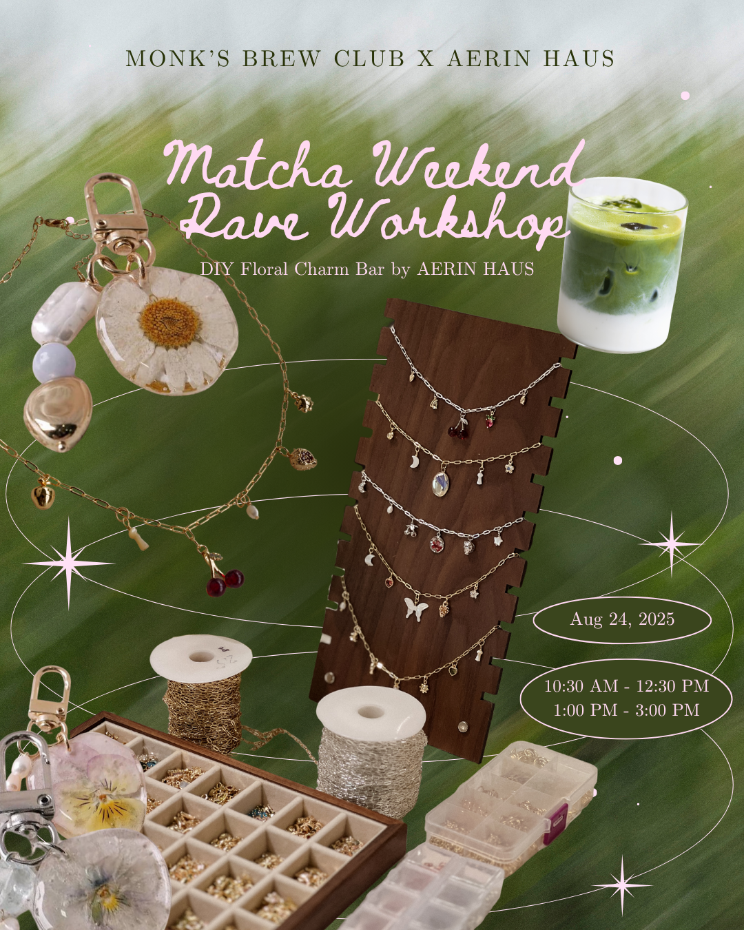 Matcha Weekend Rave Workshop @ Monk's Brew Club