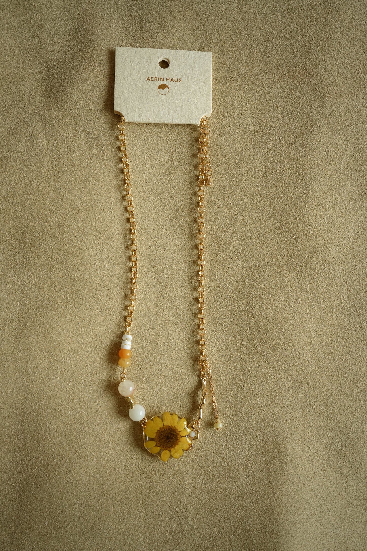 Sunshine Daisy Chain Necklace