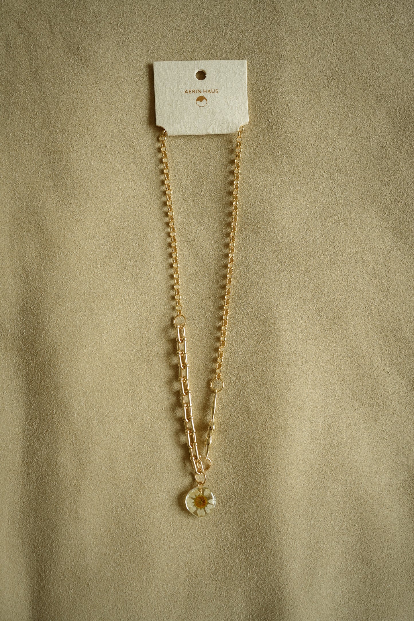 Chamomile Jewel Chain Necklace