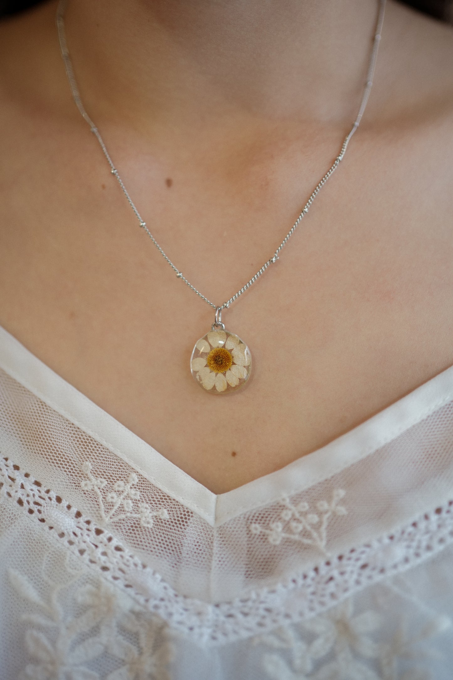 Chamomile Chain Necklace