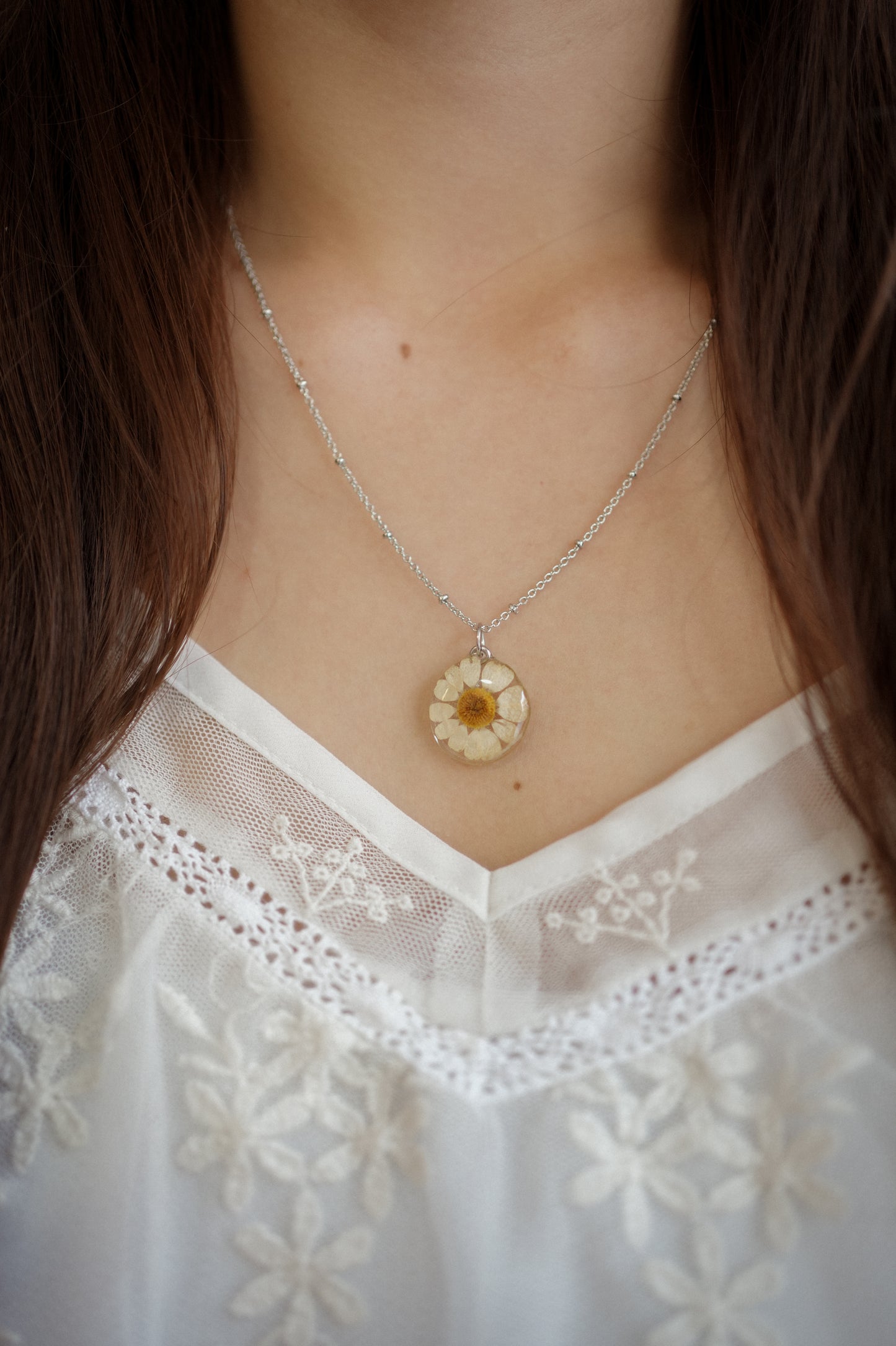 Chamomile Chain Necklace